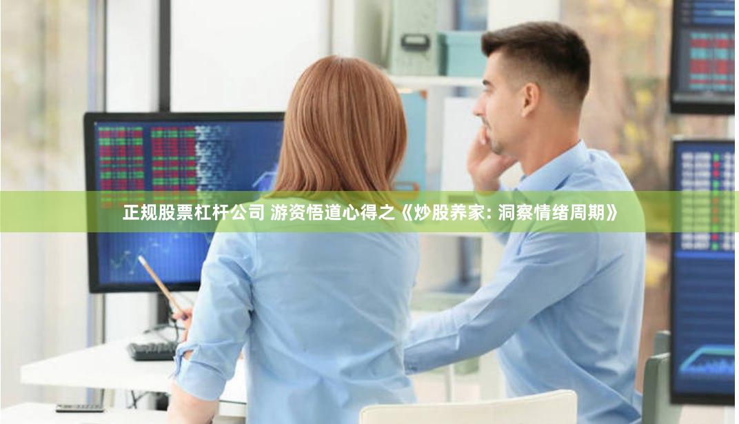 正规股票杠杆公司 游资悟道心得之《炒股养家: 洞察情绪周期》