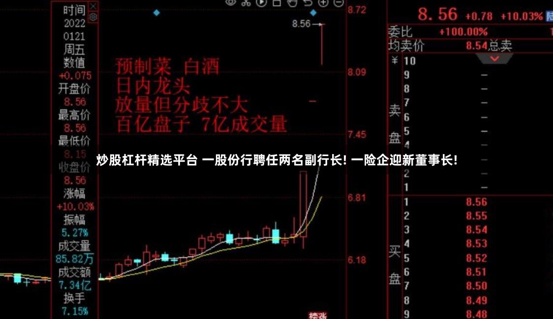 炒股杠杆精选平台 一股份行聘任两名副行长! 一险企迎新董事长!